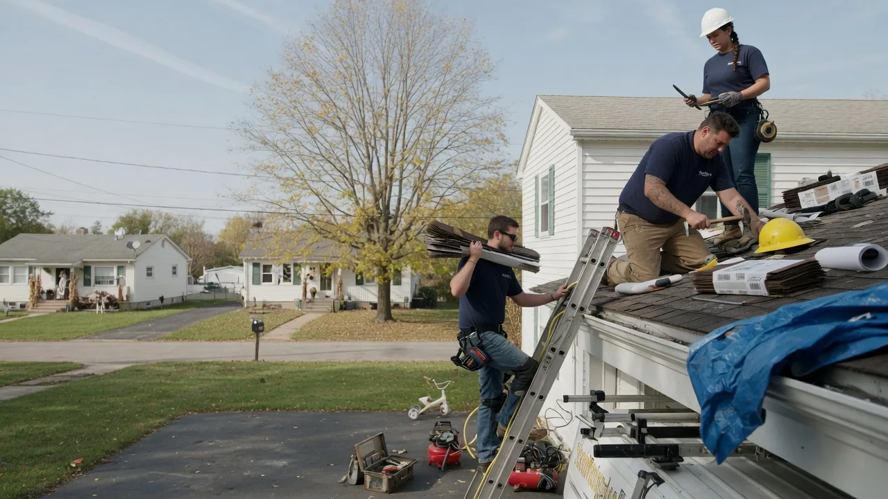 Local Roofing Contractors in Sadorus, IL near me